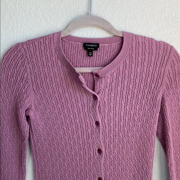 Button down Talbots sweater - Picture 5 of 5